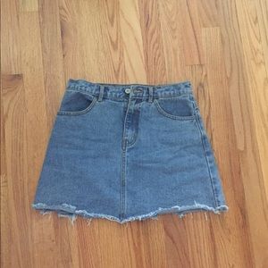 Jean skirt